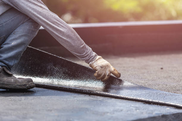 Professional Exterior Waterproofing technician working in Jonesboro, IL